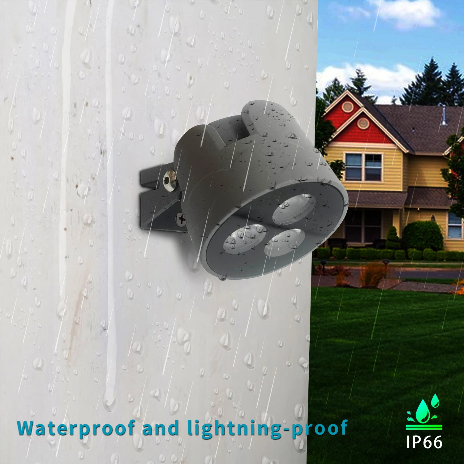 led garden spotlights